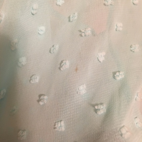 Mint Sheer Blouse - Picture 7 of 8